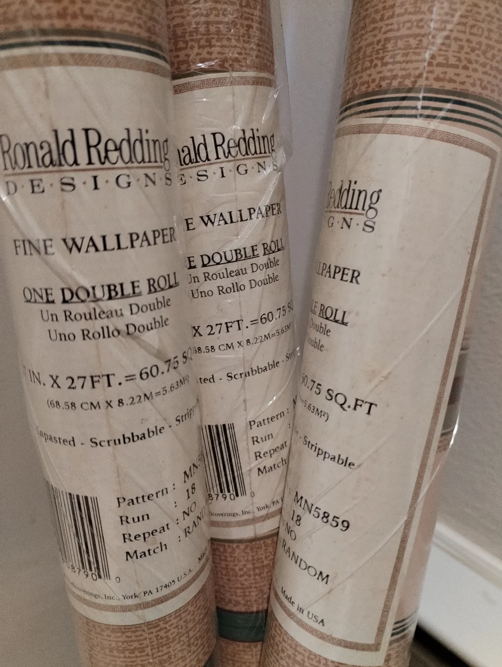 Ronald Reddings D.e.s.i.g.n.s fine Wallpaper Pattern : MN5859